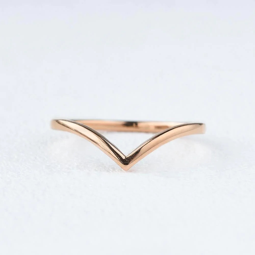 1.5mm Solid Gold Curved Perfect Stacking Band for All Rings