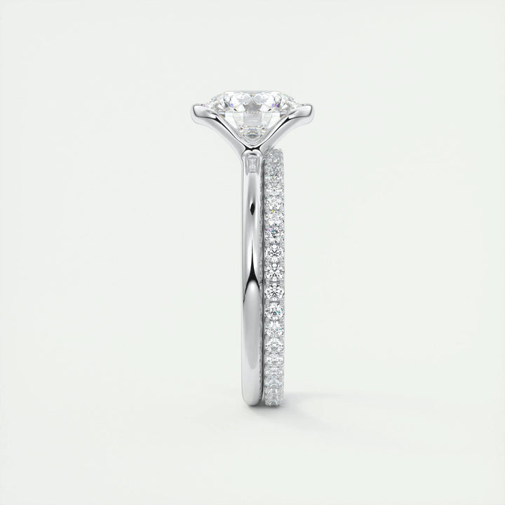 2ct Round Cut F - VS1 Lab Grown Diamond Solitaire Engagement Ring - Doozy Diamonds