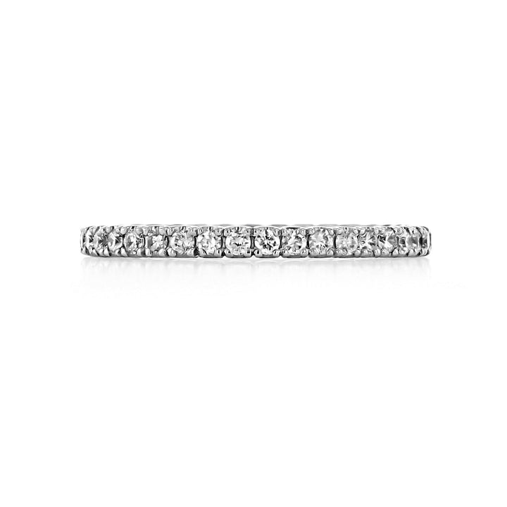 1.5mm Round Brilliant Cut Full Eternity Wedding Band