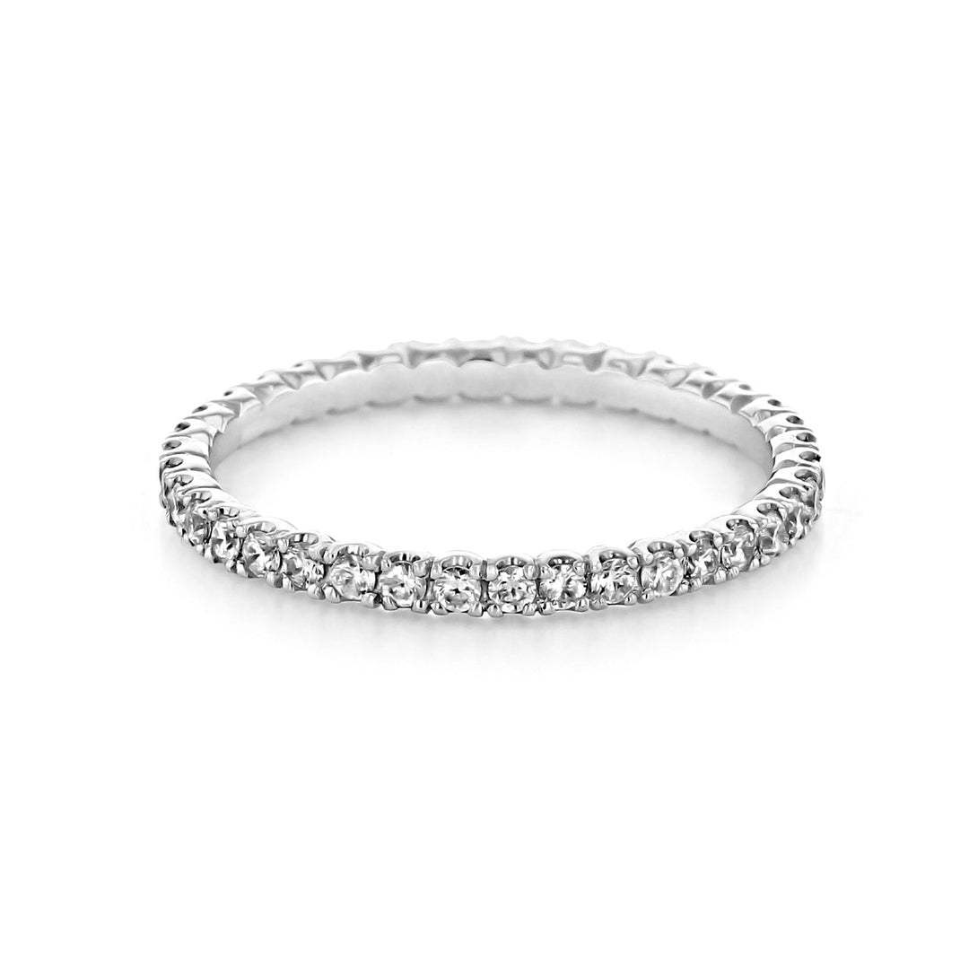 1.5mm Round Brilliant Cut Full Eternity Wedding Band