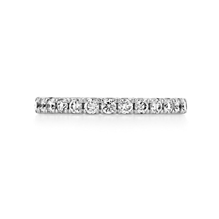 2.0mm Round Brilliant Cut Full Eternity Wedding Band