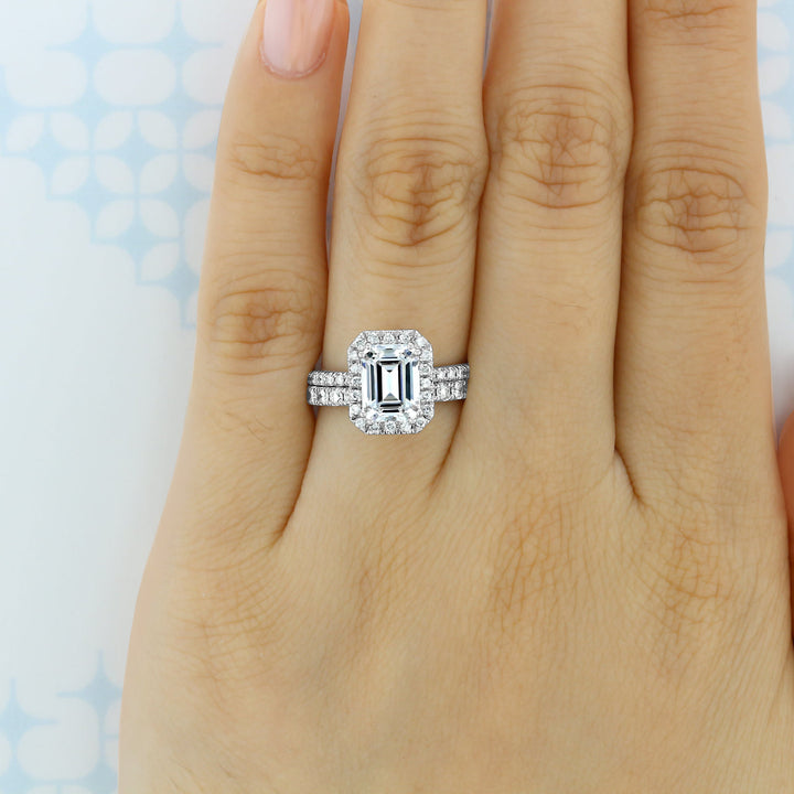 2.0mm Round Brilliant Cut Full Eternity Wedding Band