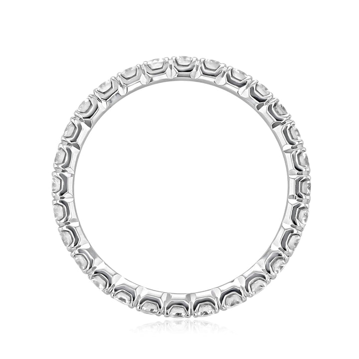 2.0mm Round Brilliant Cut Full Eternity Wedding Band