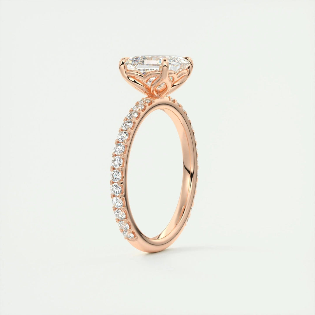 asscher treasure ring, exclusive