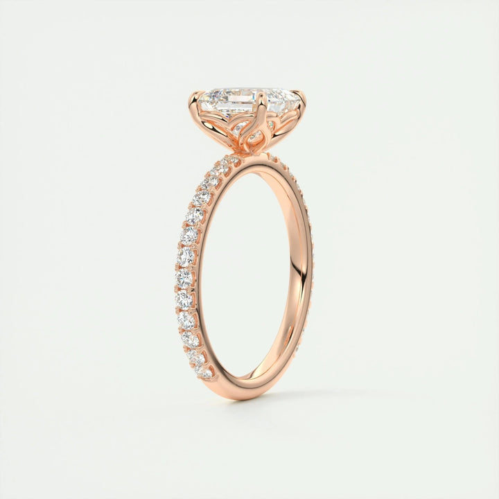 asscher treasure ring, exclusive
