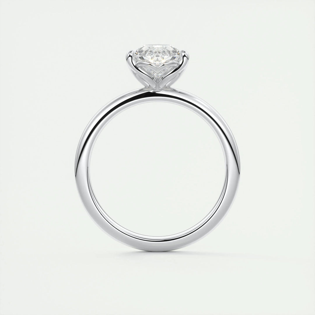 2ct Pear F - VS1 Diamond Solitaire Engagement Ring - Doozy Diamonds