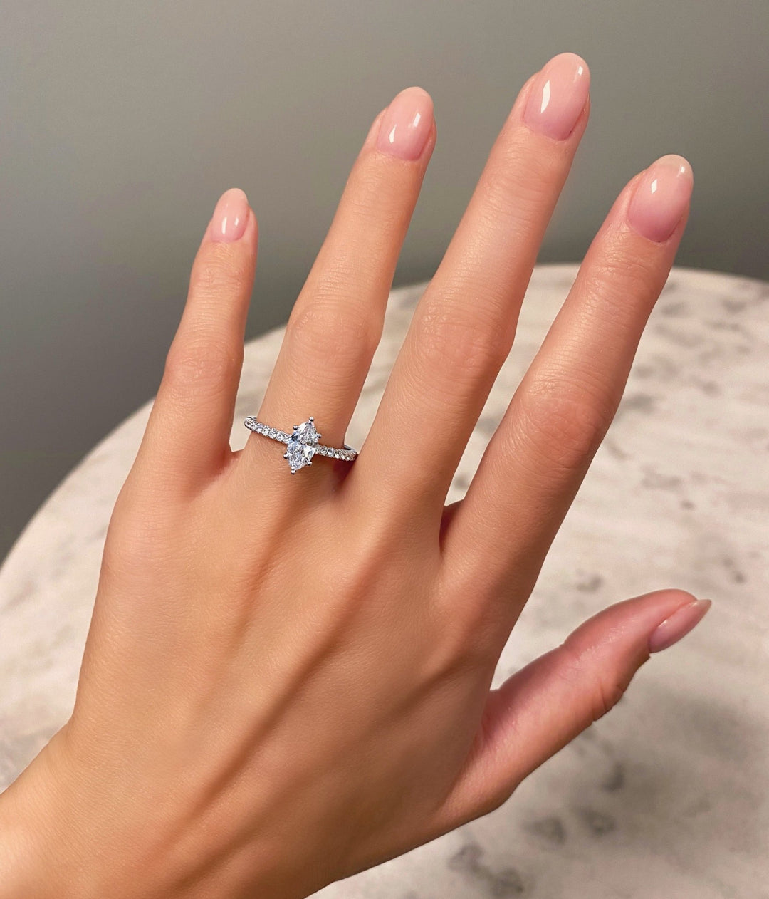 luxury handcrafted engagement ring