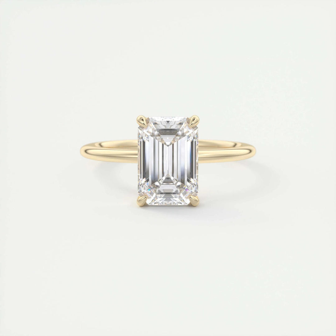 2ct Emerald F - VS1 Lab Grown Diamond Solitaire Engagement Ring - Doozy Diamonds