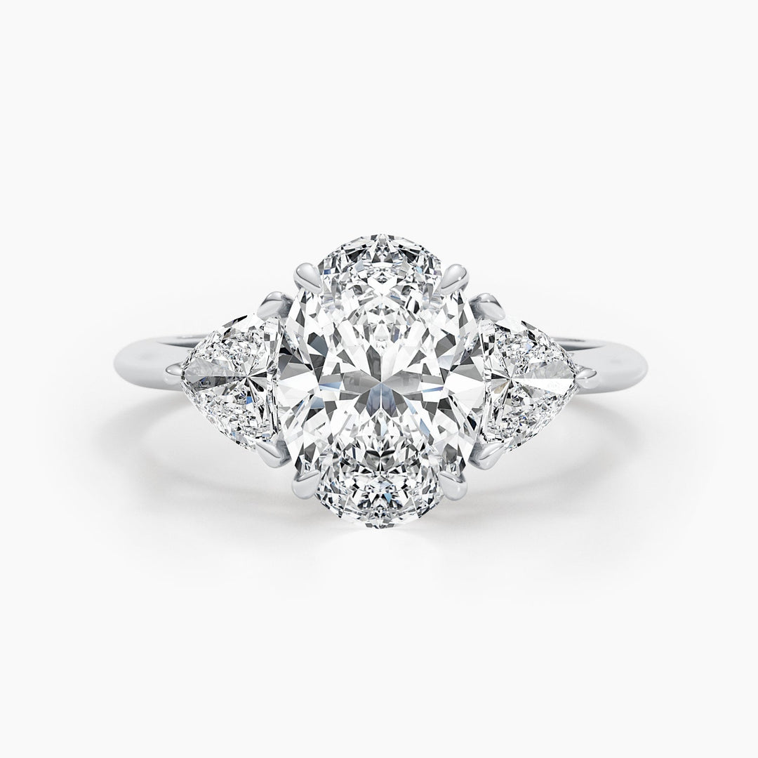 luxury oval bridal jewelry,