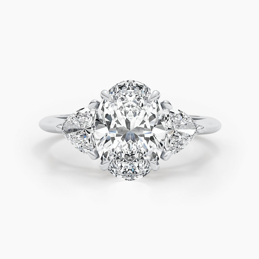 luxury oval bridal jewelry,