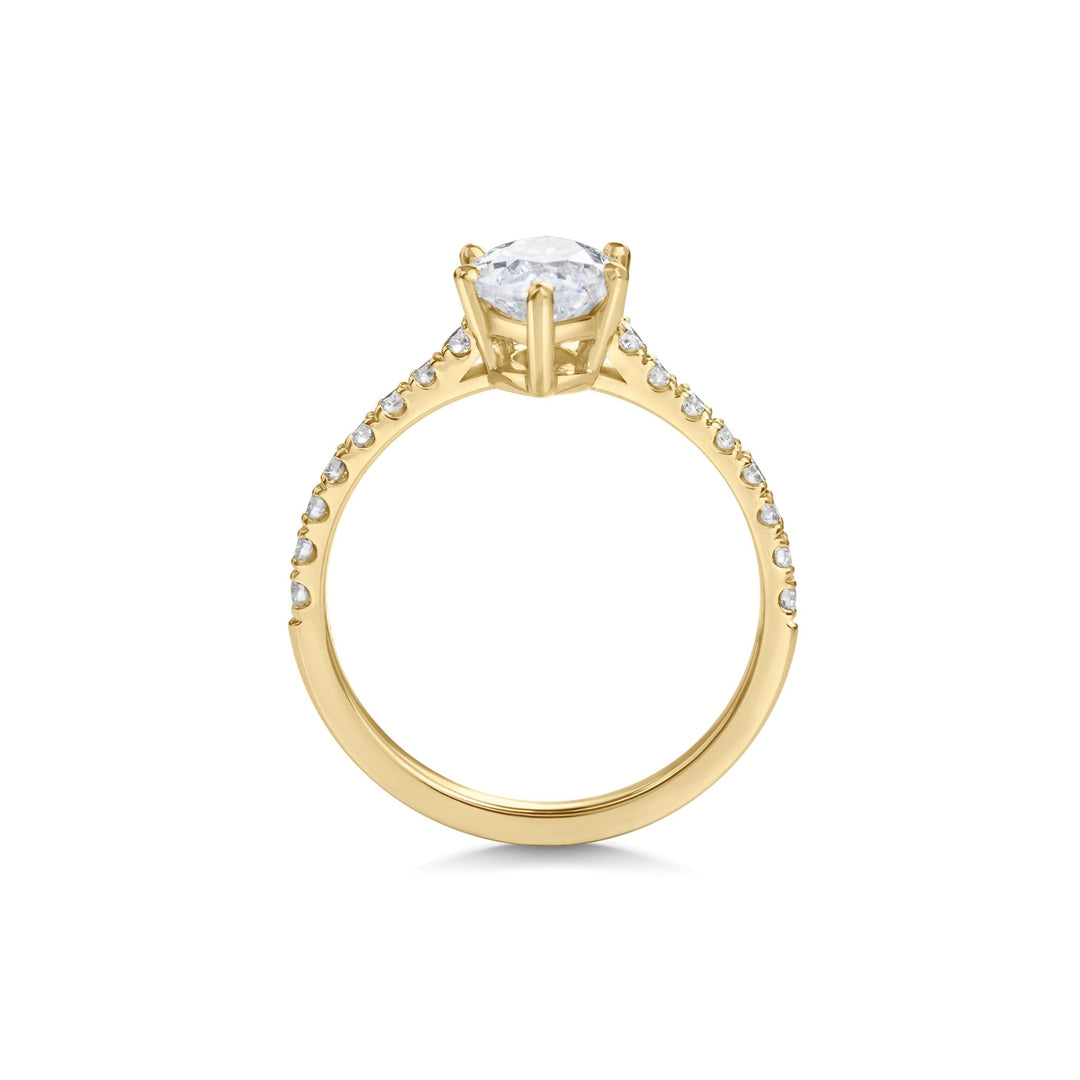 luxury handcrafted engagement ring