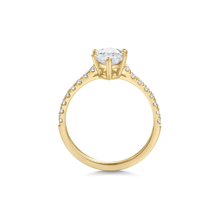luxury handcrafted engagement ring