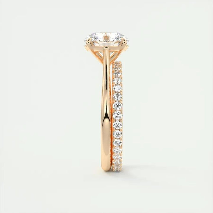 2ct Round F - VS1 Lab Grown Diamond Solitaire Engagement Ring - Doozy Diamonds