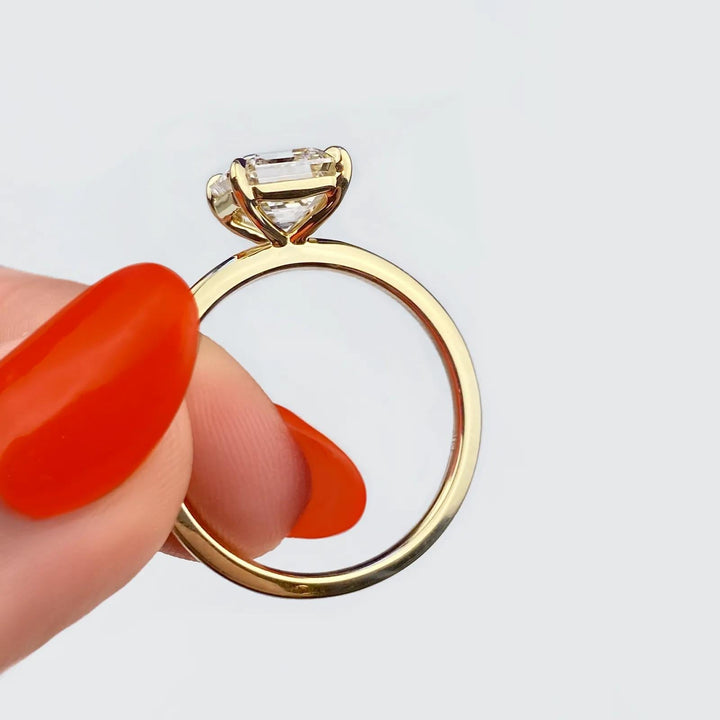 high clarity diamond ring, proposal diamond ring, fine diamond jewelry,