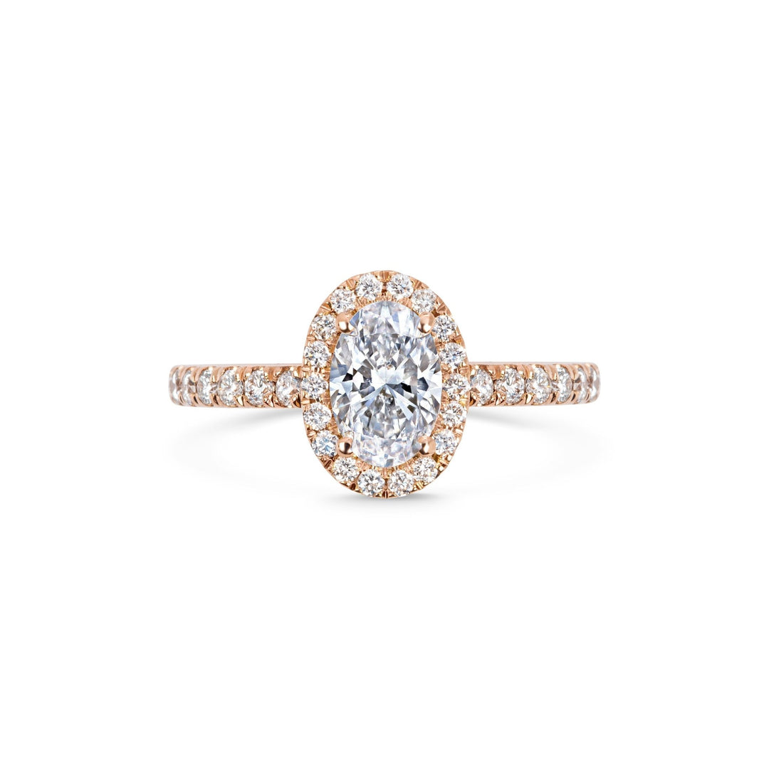 oval cut proposal ring,