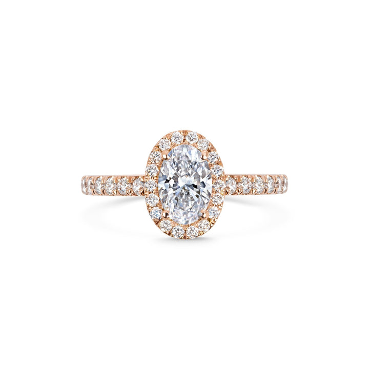 oval cut proposal ring,