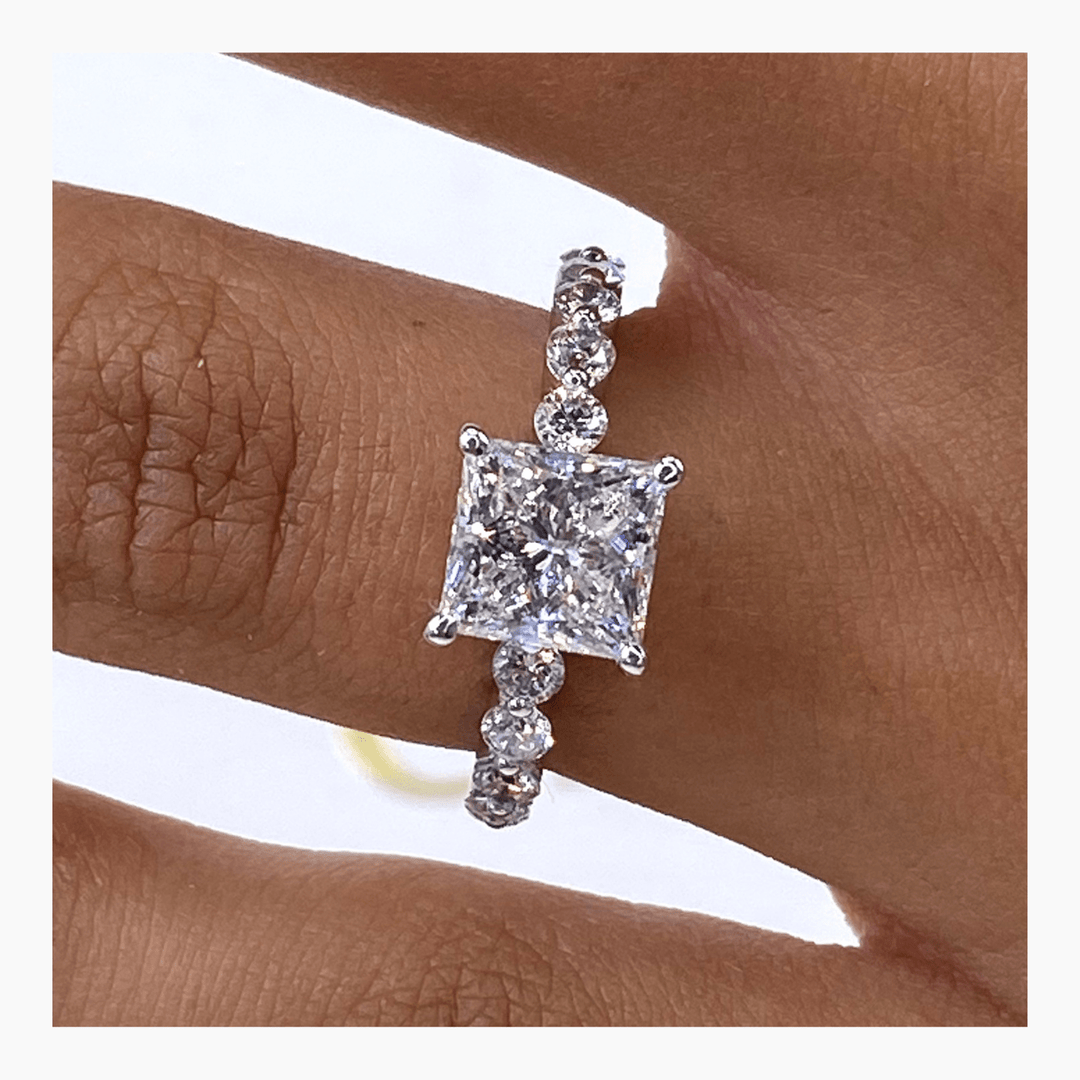princess wedding ring,