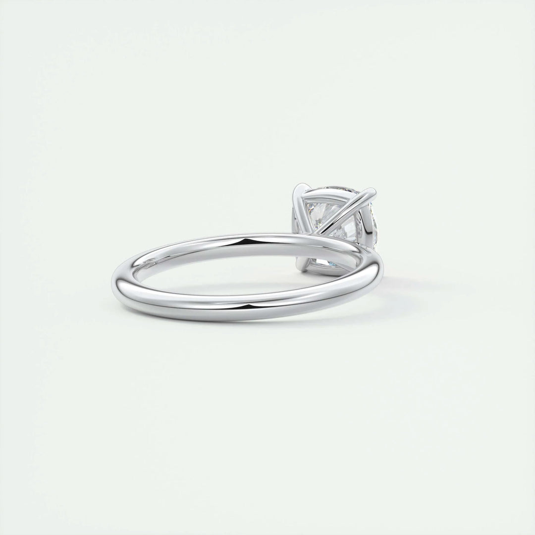 2ct Cushion F - VS1 Lab Grown Diamond Solitaire Engagement Ring - Doozy Diamonds