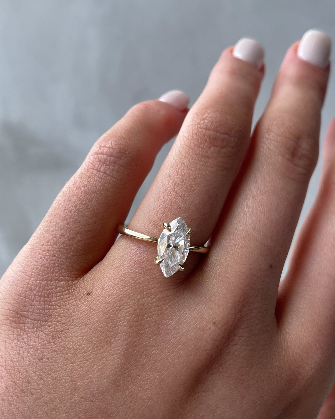 timeless solitaire engagement ring,