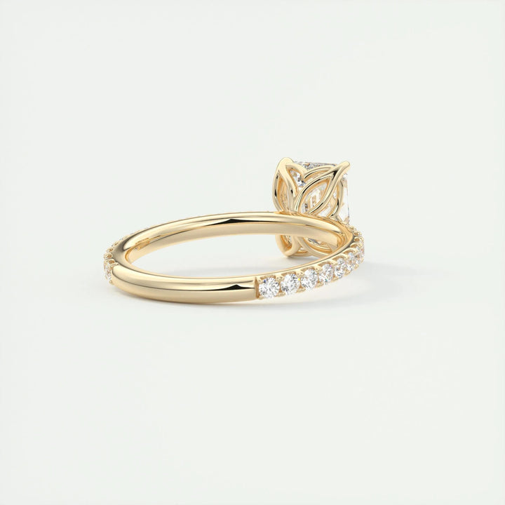 emerald diamond engagement ring