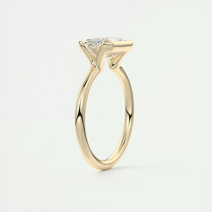 2ct Emerald F - VS1 Lab Grown Diamond Solitaire Engagement Ring - Doozy Diamonds
