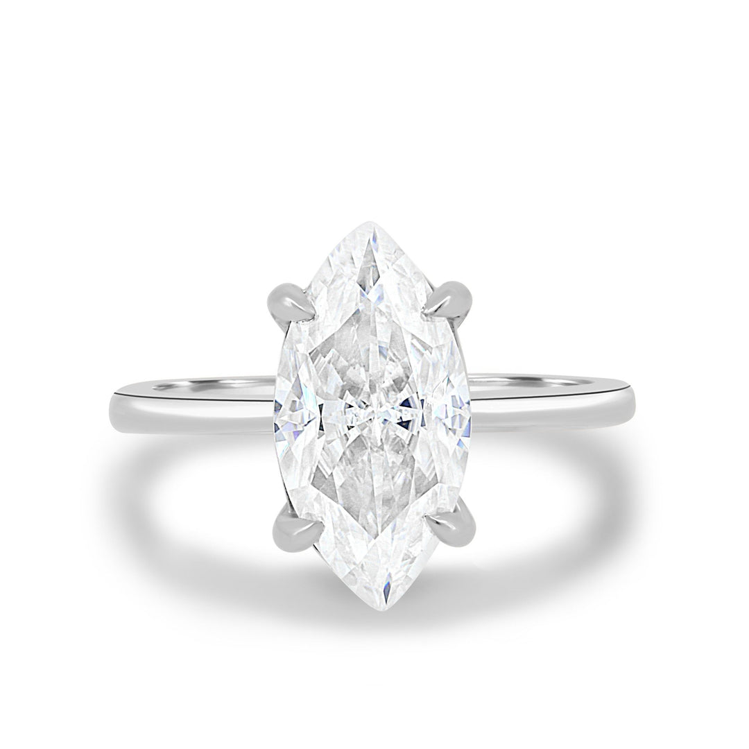 solitaire diamond proposal ring,
