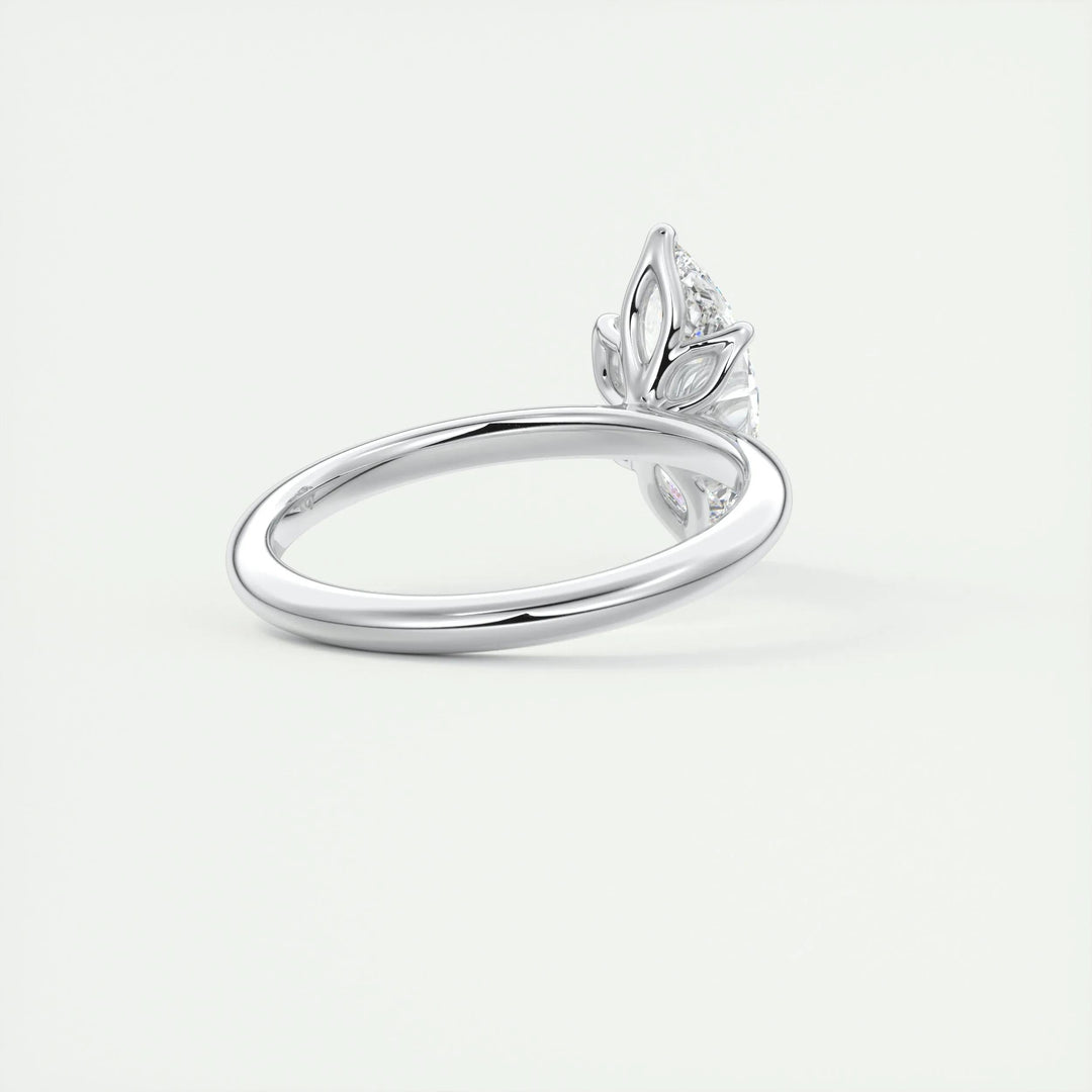 vintage inspired marquise ring