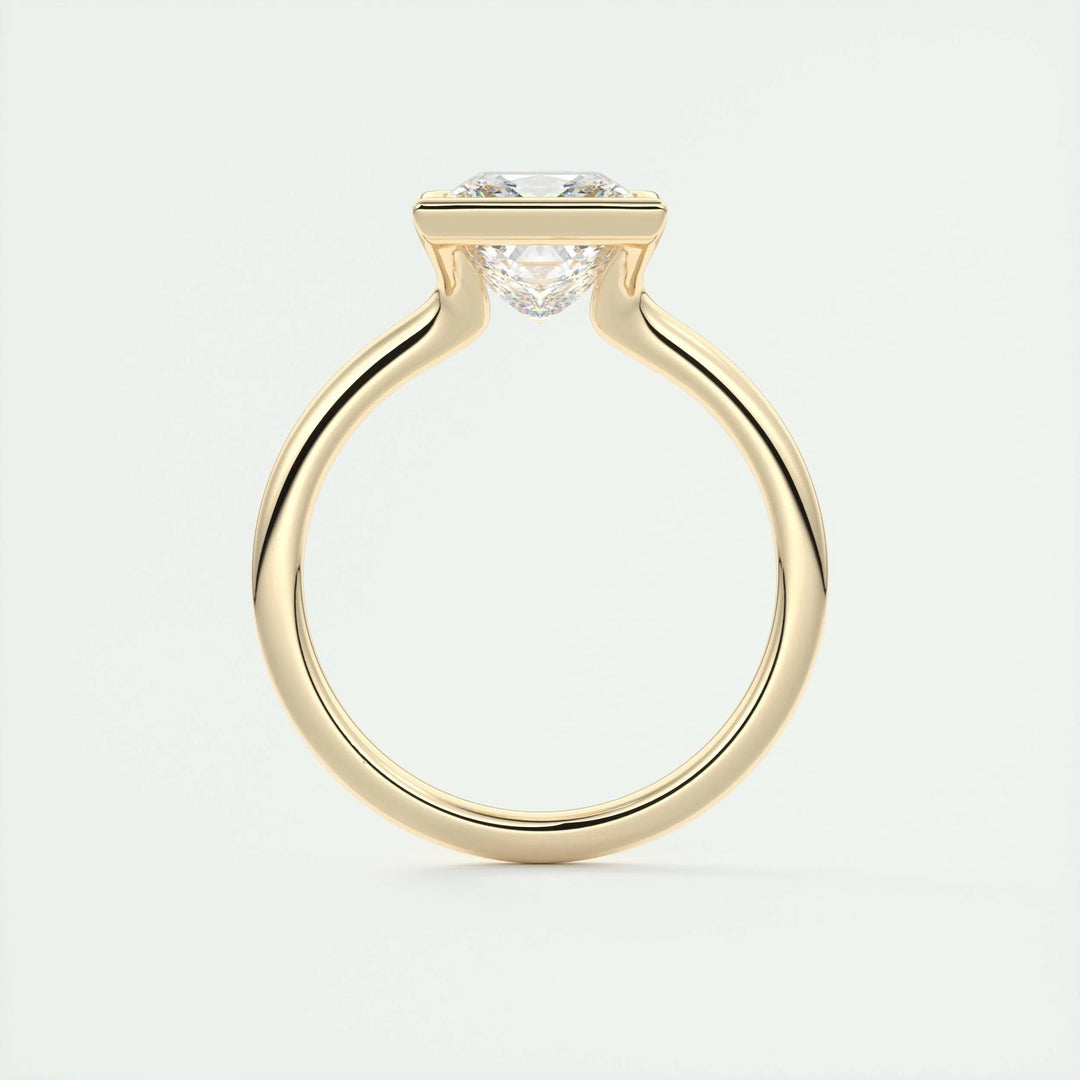 2ct Princess Cut Lab Grown Diamond Solitaire Engagement Ring - Doozy Diamonds