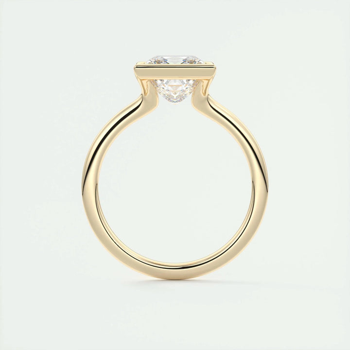 2ct Princess Cut Lab Grown Diamond Solitaire Engagement Ring - Doozy Diamonds