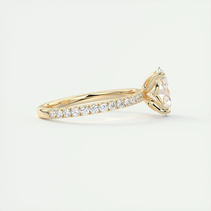 modern romance ring,