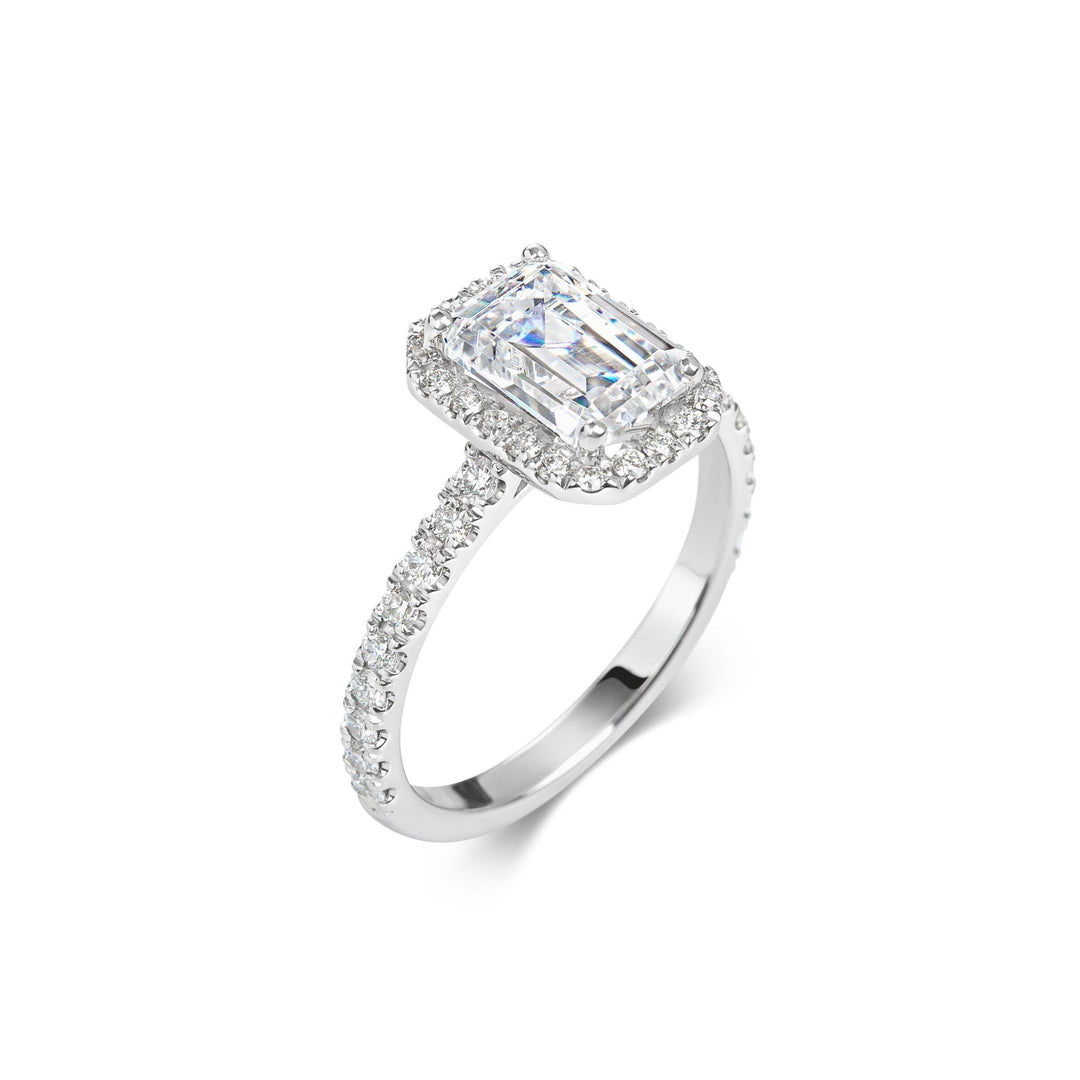 luxury handcrafted engagement ring