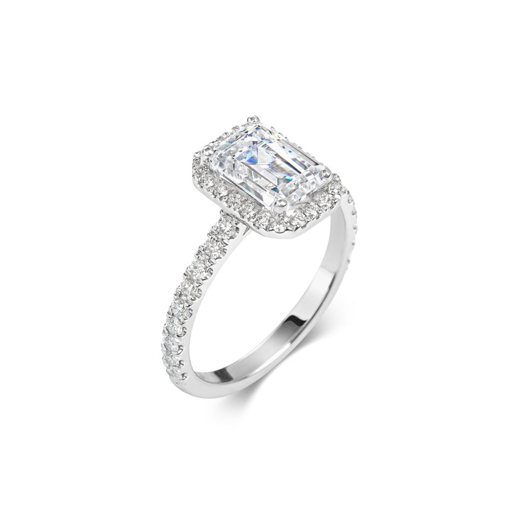 luxury handcrafted engagement ring