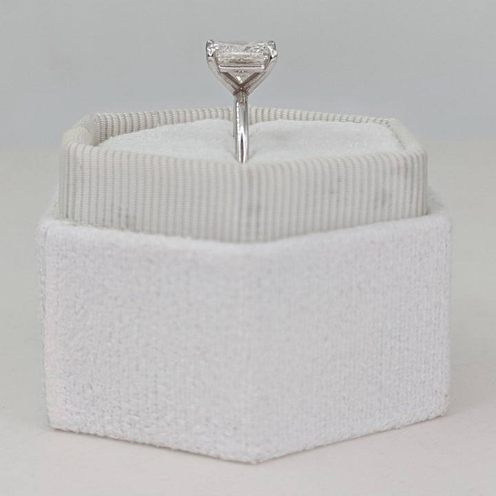 handcrafted lab diamond ring, modern lab diamond ring, luxury lab diamond engagement ring, responsible luxury jewelry, sustainable bridal ring, conflict free bridal jewelry, forever lab diamond ring,