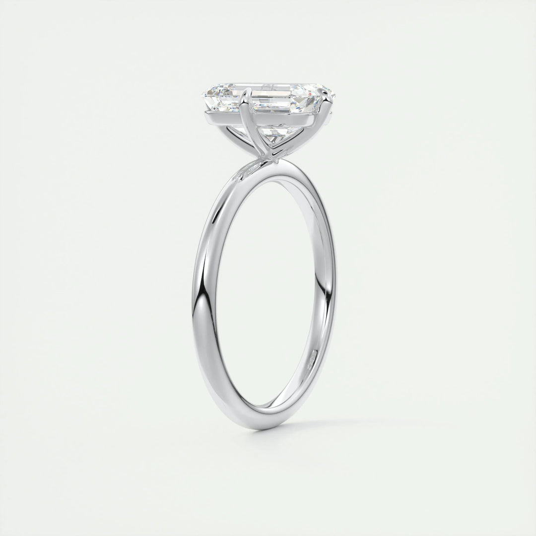 2ct Emerald F - VS1 Lab Grown Diamond Solitaire Engagement Ring - Doozy Diamonds