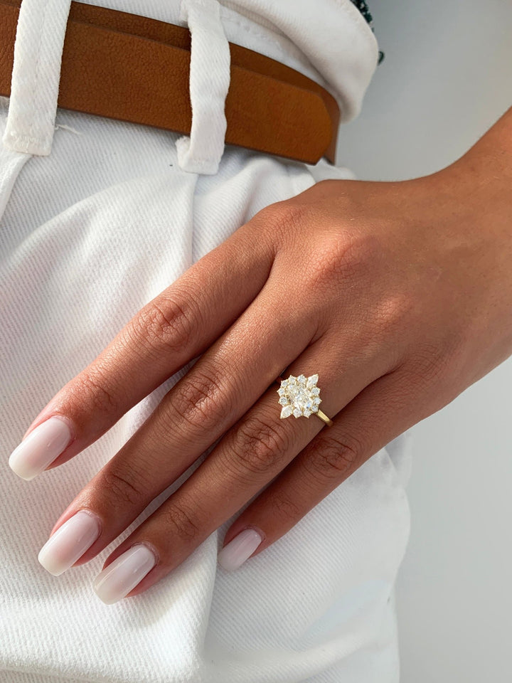 oval diamond engagement jewelry