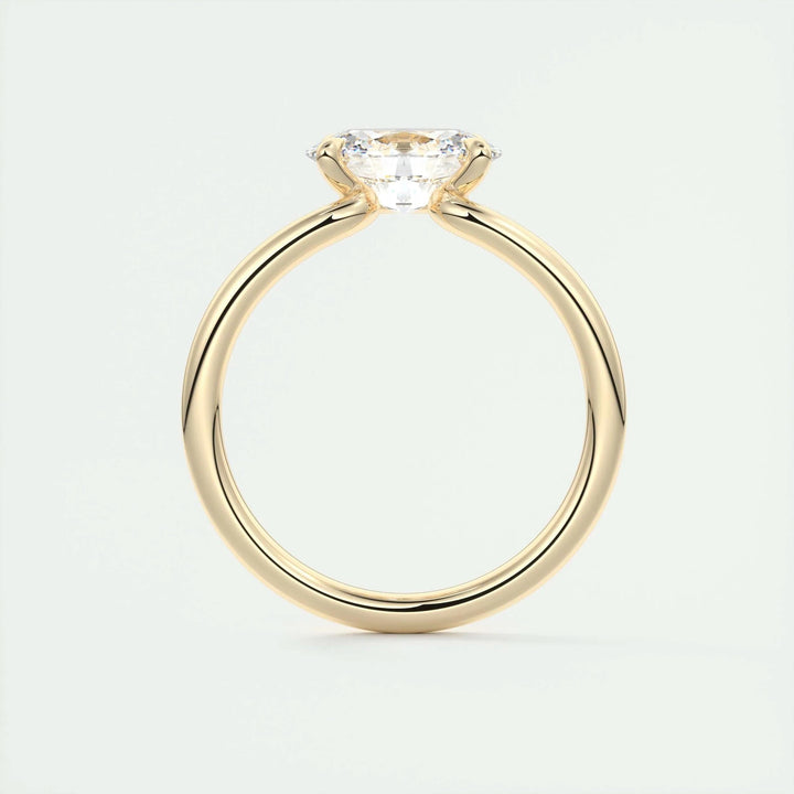 oval diamond anniversary ring, minimalist oval solitaire, iconic oval engagement ring, luxury proposal jewelry, bridal diamond jewelry, oval wedding ring, classic oval diamond ring, premium engagement ring, refined diamond ring, modern luxury ring,