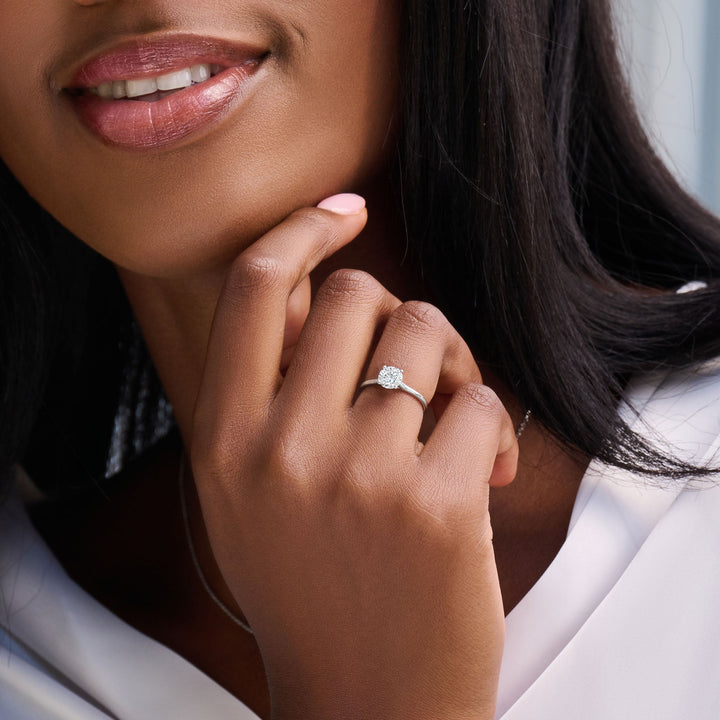 F VS2 diamond ring,