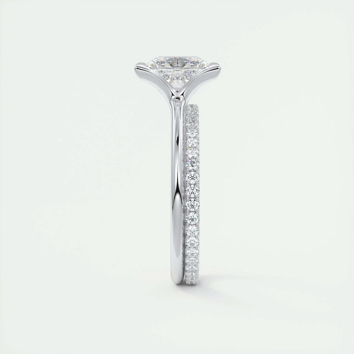 2ct Princess Cut Lab Grown Diamond Solitaire Engagement Ring - Doozy Diamonds