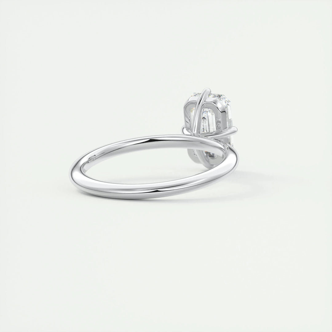 2ct Emerald F - VS1 Lab Grown Diamond Solitaire Engagement Ring - Doozy Diamonds