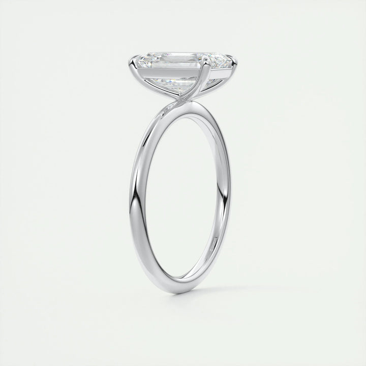 2ct Emerald F - VS1 Lab Grown Diamond Solitaire Engagement Ring - Doozy Diamonds