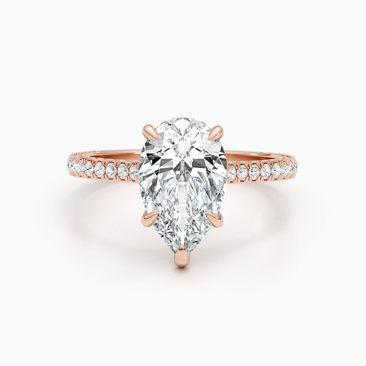 pear diamond ring