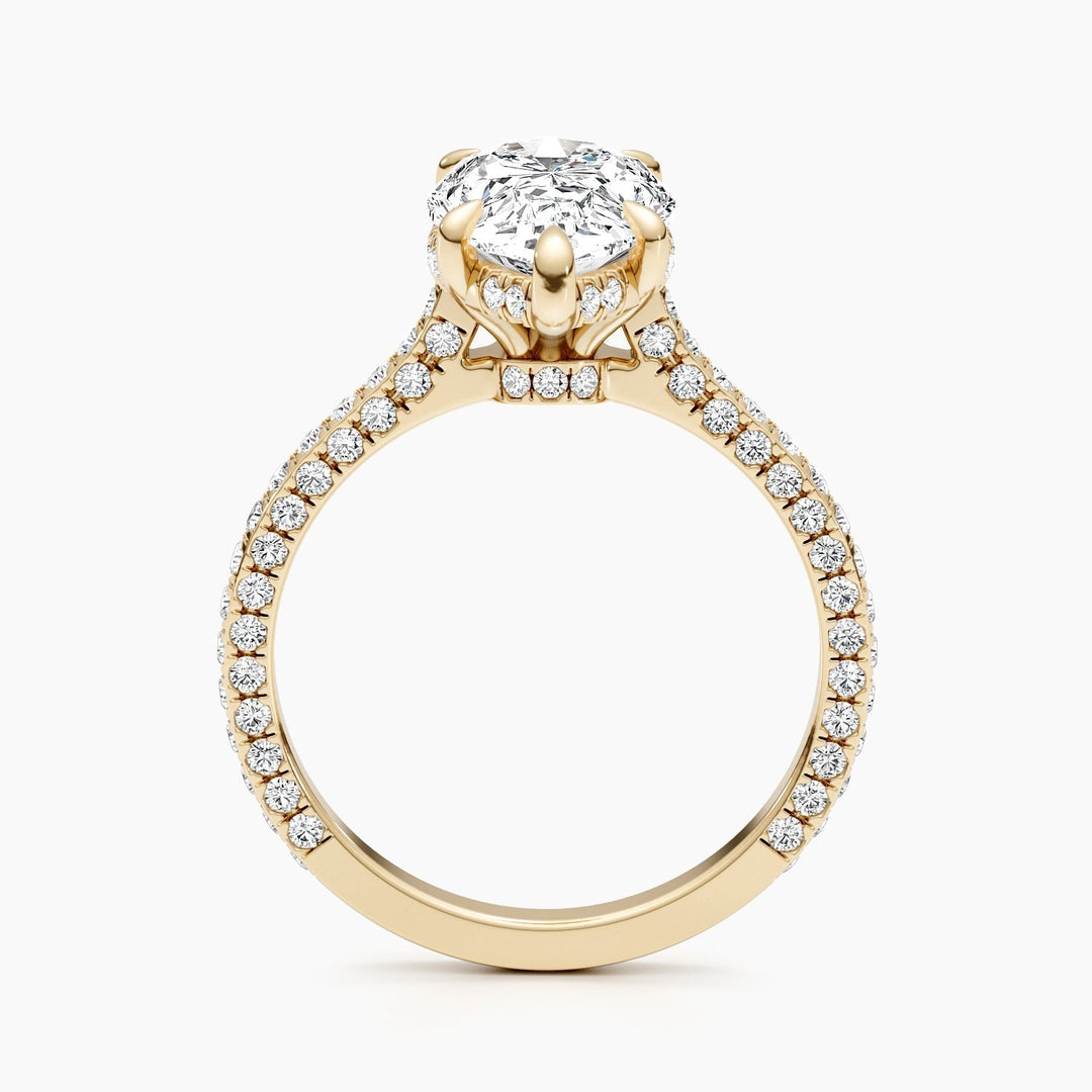 pear cut proposal ring,