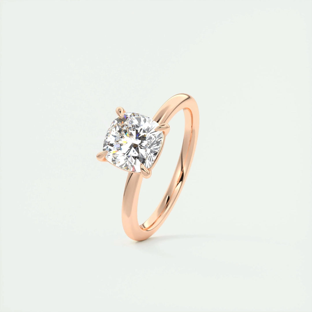 cushion statement ring, sophisticated bridal ring, contemporary luxury ring, unique proposal ring, luxury love ring, premium engagement ring.