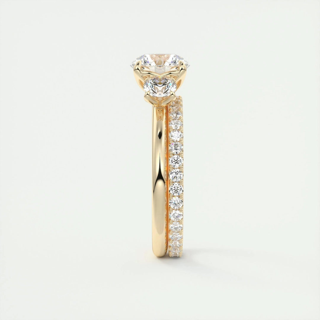  round bridal ring,