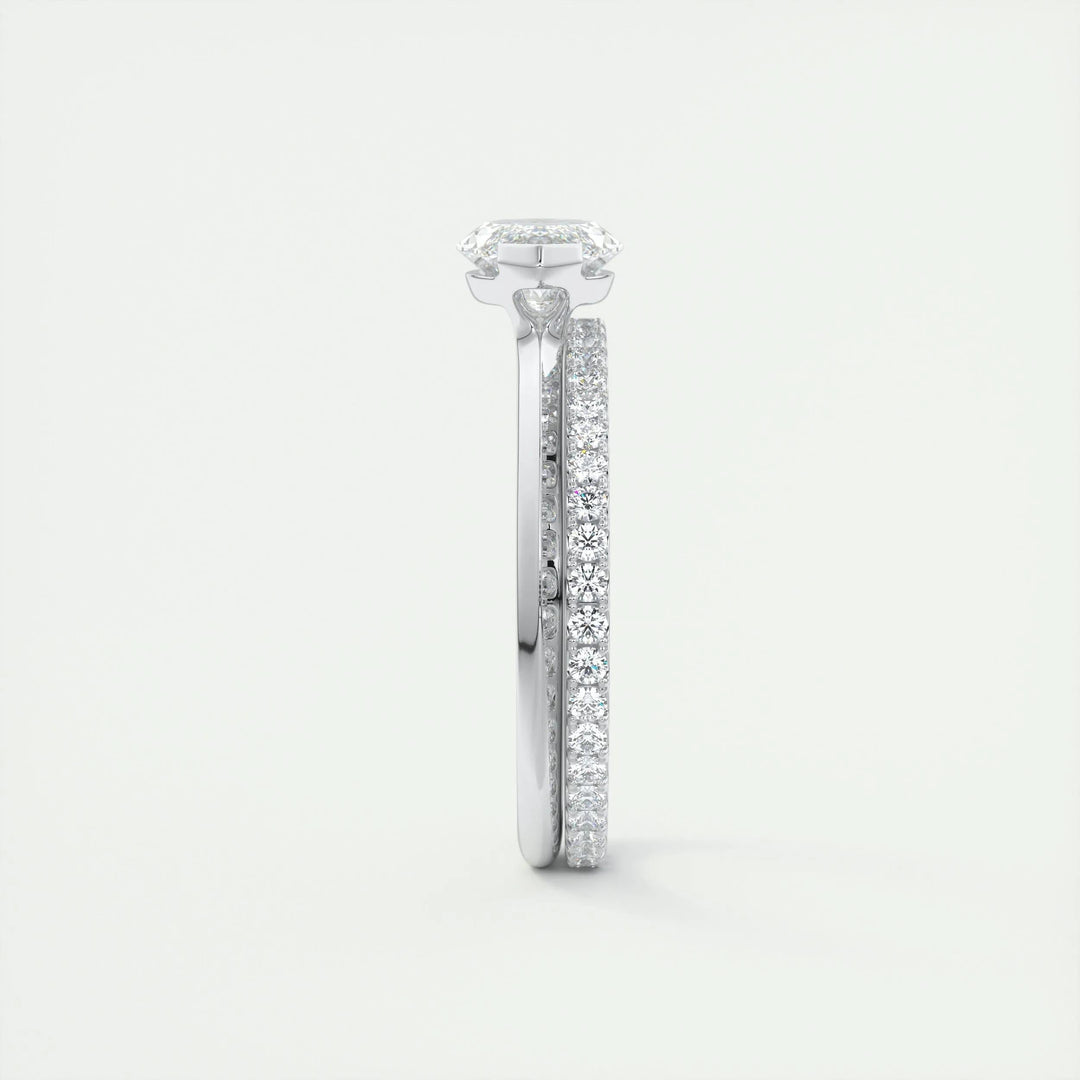 2ct Marquise F - VS1 Lab Grown Diamond Solitaire Engagement Ring - Doozy Diamonds