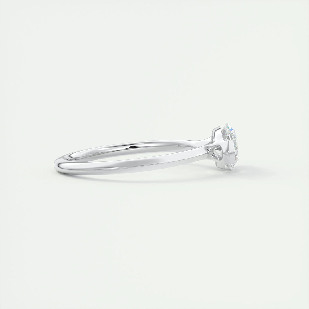 2ct Marquise F - VS1 Lab Grown Diamond Solitaire Engagement Ring - Doozy Diamonds