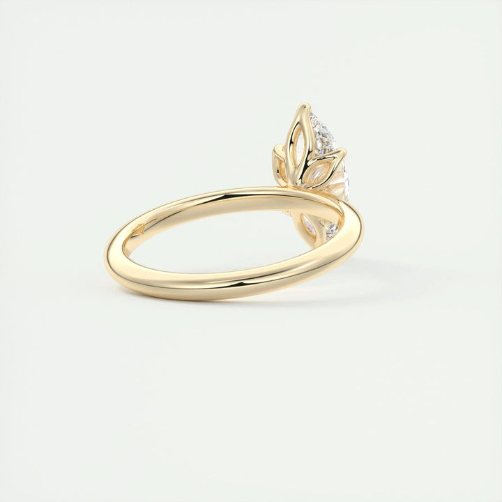 , F VS1 marquise diamond ring,