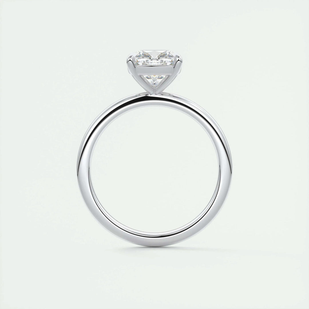 2ct Cushion F - VS1 Lab Grown Diamond Solitaire Engagement Ring - Doozy Diamonds