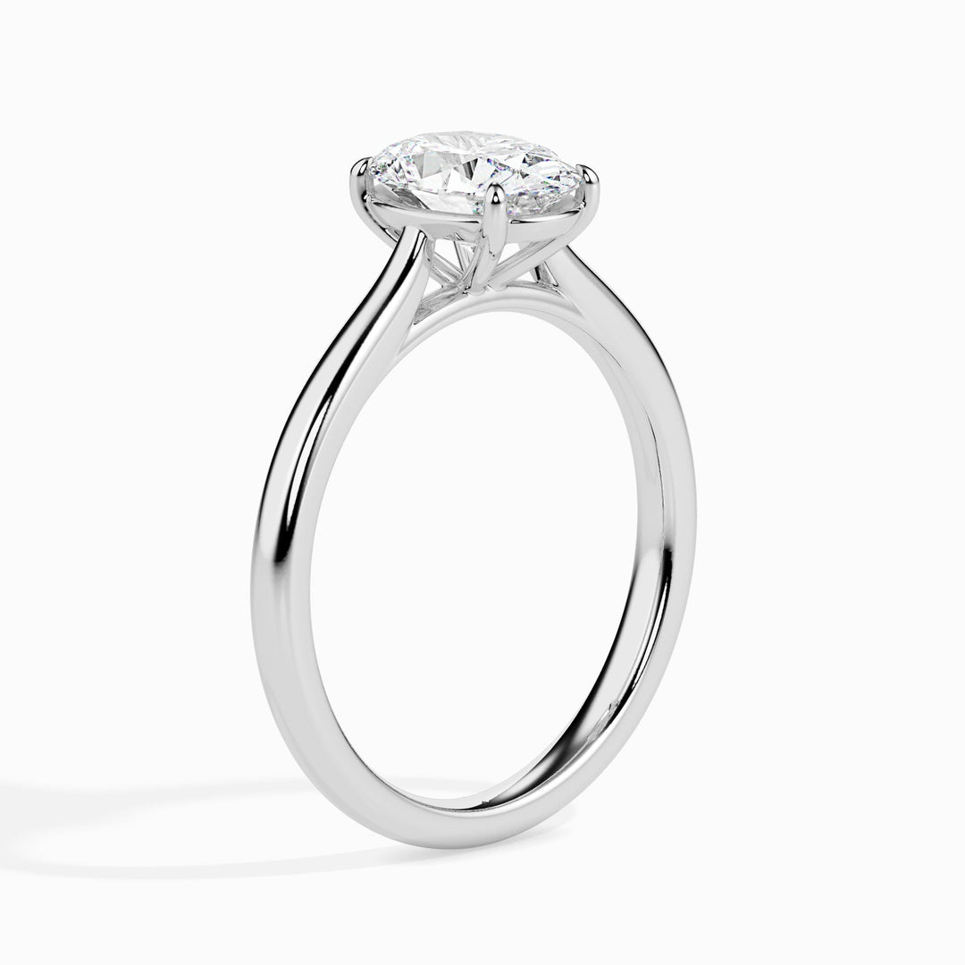 F VS diamond ring,