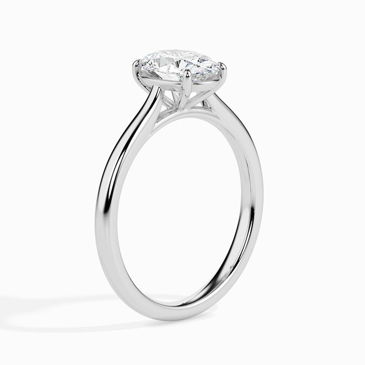 F VS diamond ring,